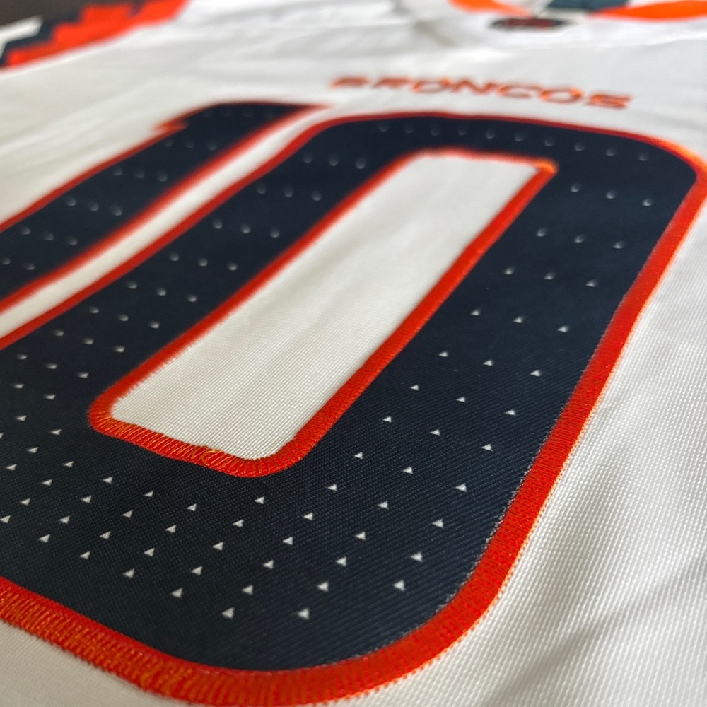 Mens Bo Nix Broncos Jersey